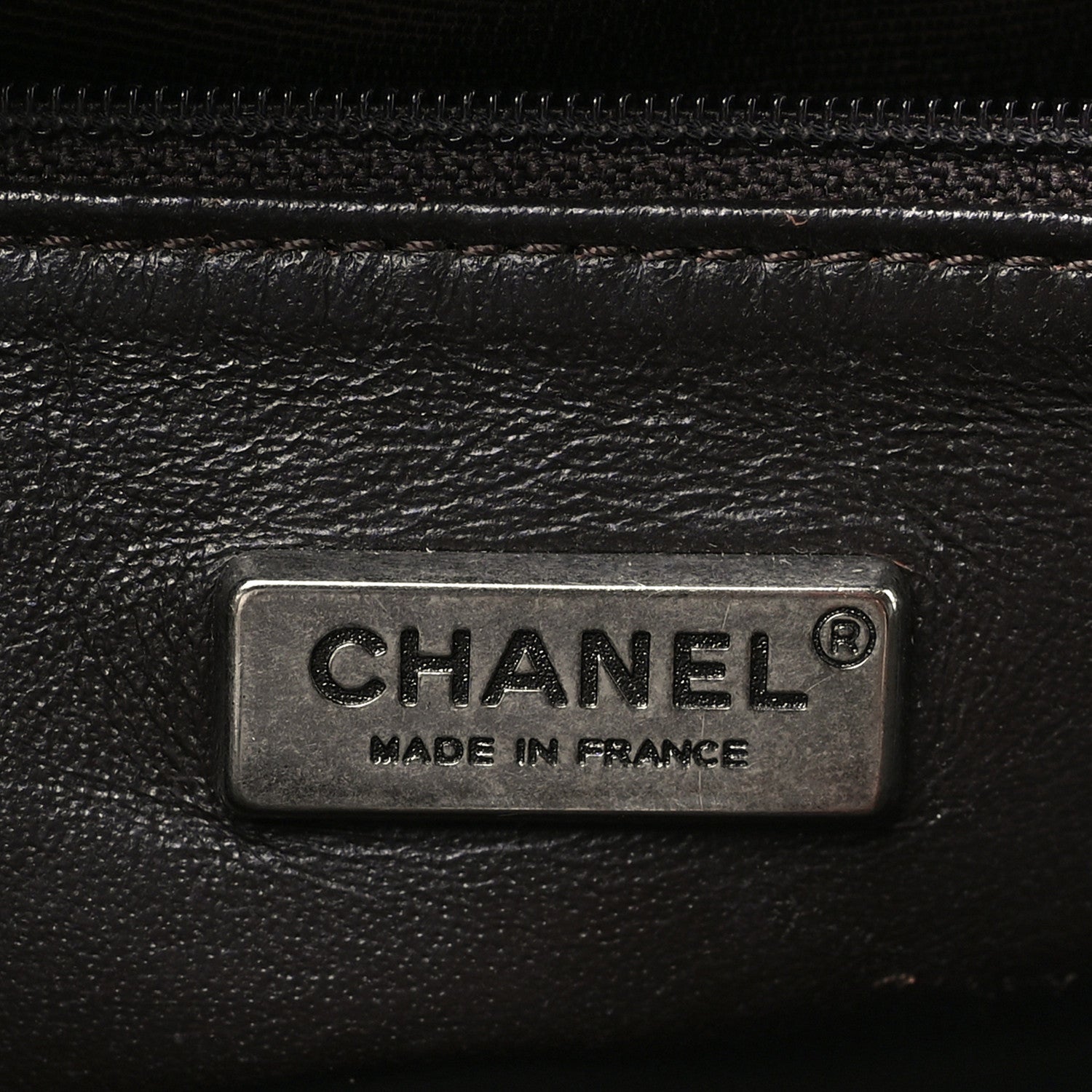 Chanel Snakeskin Executive Cerf Shopper Tote Green Brown 7 of 13