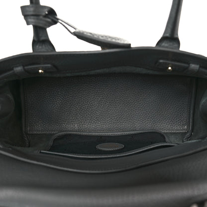 Mulberry Classic Grain Small Bayswater Satchel Mole Grey 5 of 8