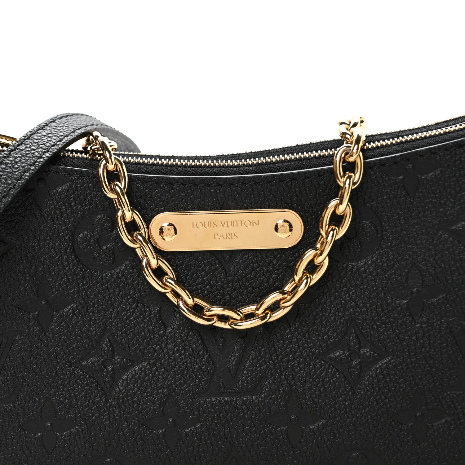 Louis Vuitton Empreinte Monogram Liv Pochette Black 7 of 10