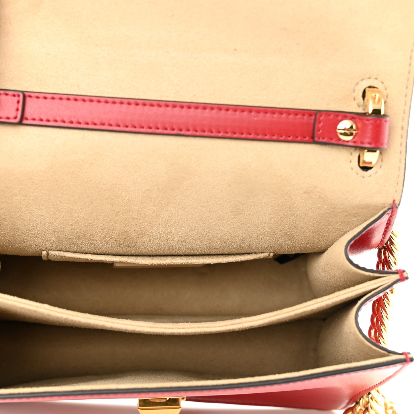 Vitello Liberty Monster Eyes Small Kan I Shoulder Bag Fragola