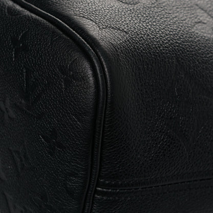 Louis Vuitton Empreinte Monogram Giant Neverfull MM Black 10 of 15