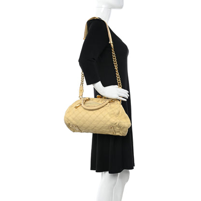 Marc Jacobs Calfskin Quilted Stam Light Yellow 2 of 19