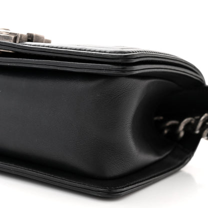 Chanel Calfskin Quilted Small Boy Flap Black 10 of 12