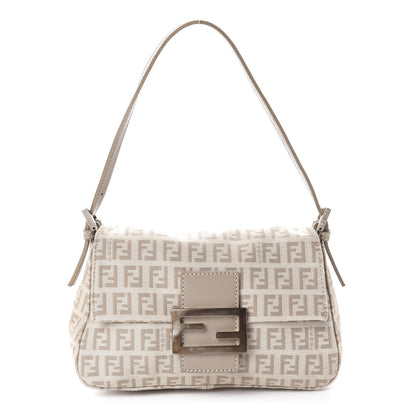 Fendi Zucchino Cuoio Mini Mama Baguette Beige Tortora Pietra 1 of 11