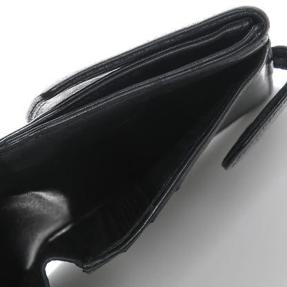 Chanel Caviar Timeless CC Compact French Wallet Black 7 of 10