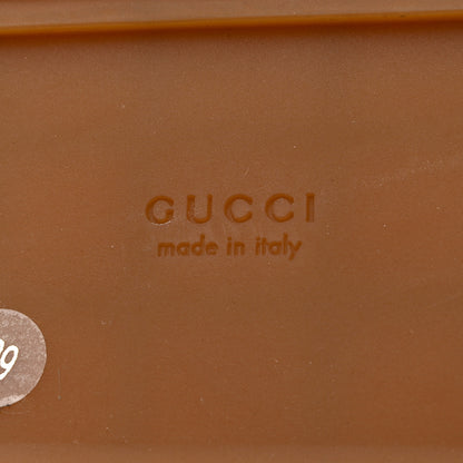 Gucci New Denim GG Monogram Angelina Platform 55mm Slide Sandals 39 Blue Tea 8 of 12