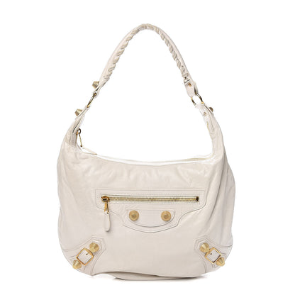 Balenciaga Agneau Giant 21 Gold Hardware Hobo Natural 1 of 12