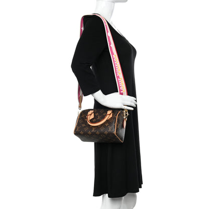 Louis Vuitton Monogram Speedy Bandouliere 20 Fuchsia 2 of 9