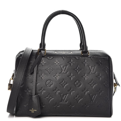 Louis Vuitton Empreinte Speedy Bandouliere 25 NM Black 1 of 12