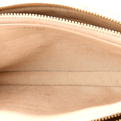 Chanel Canvas Small Deauville Clutch With Chain Light Beige 6 of 12