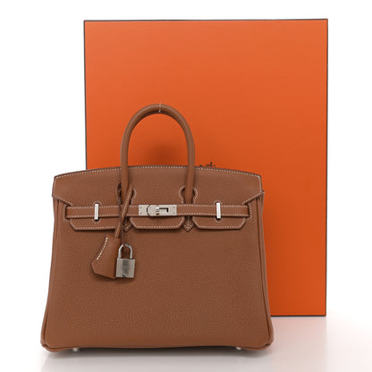 Hermes Togo Birkin 25 Gold 13 of 13
