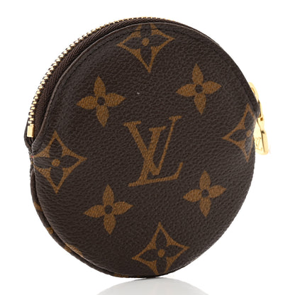 Louis Vuitton Monogram 2017 Christmas Animation Round Coin Purse 3 of 7