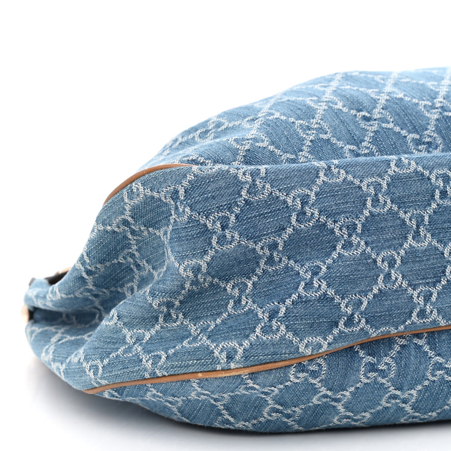 Denim Monogram Medium Sukey Hobo Blue
