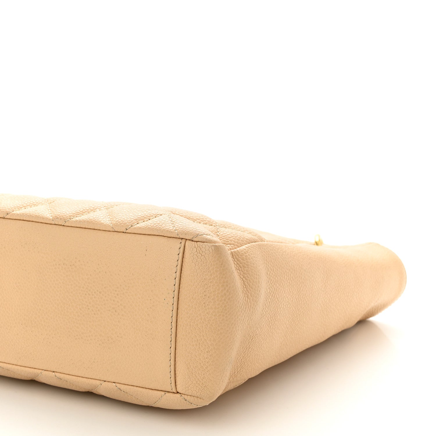 Chanel Caviar Quilted Petit Shopping Tote PST Beige Clair 10 of 10