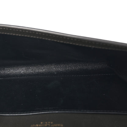 Saint Laurent Grain De Poudre Uptown Chain Wallet Pebble 5 of 11