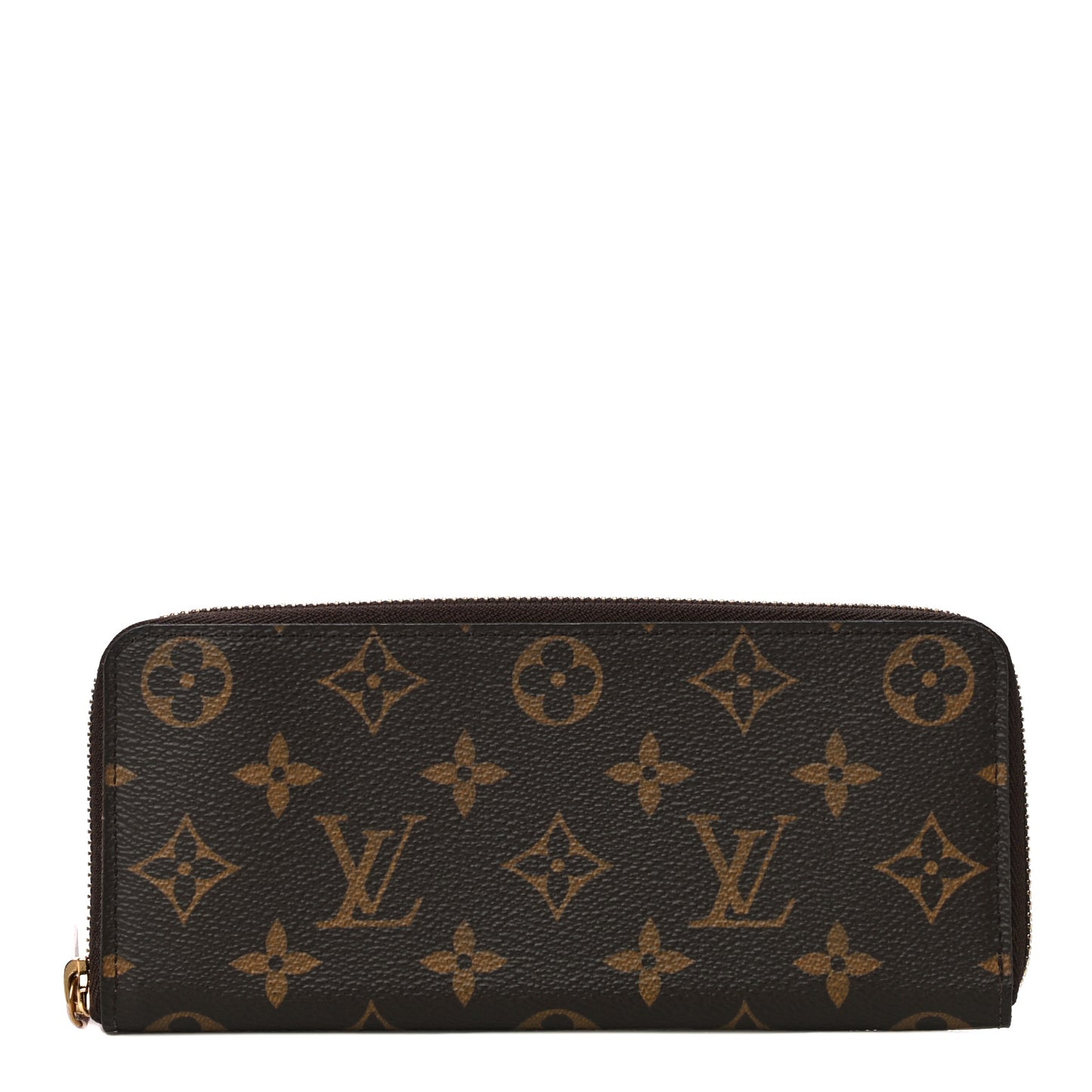 Monogram Clemence Wallet Rose Ballerine