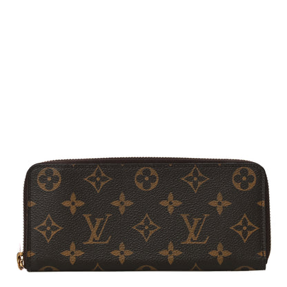 Louis Vuitton Monogram Clemence Wallet Rose Ballerine 1 of 8