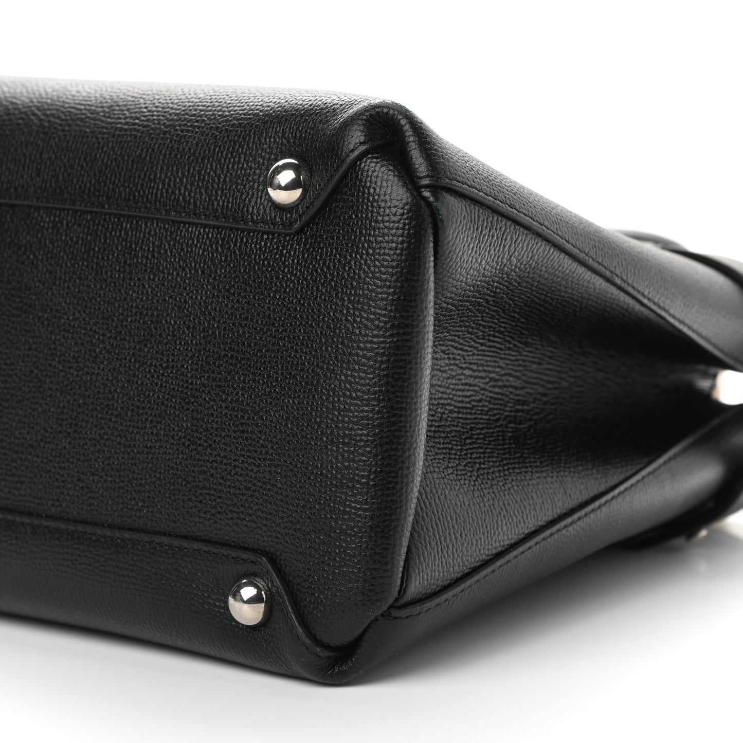 Derby Calfskin House Check Medium Banner Tote Black