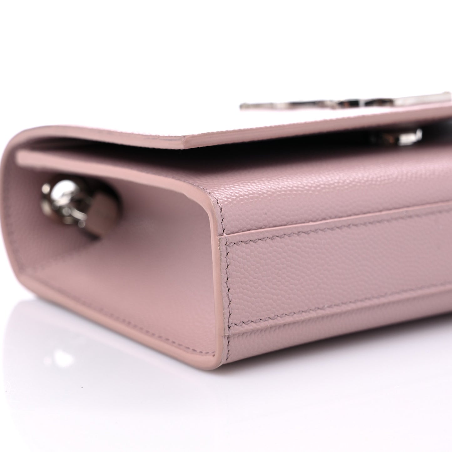 Grain De Poudre Small Classic Monogram Kate Satchel Old Rose