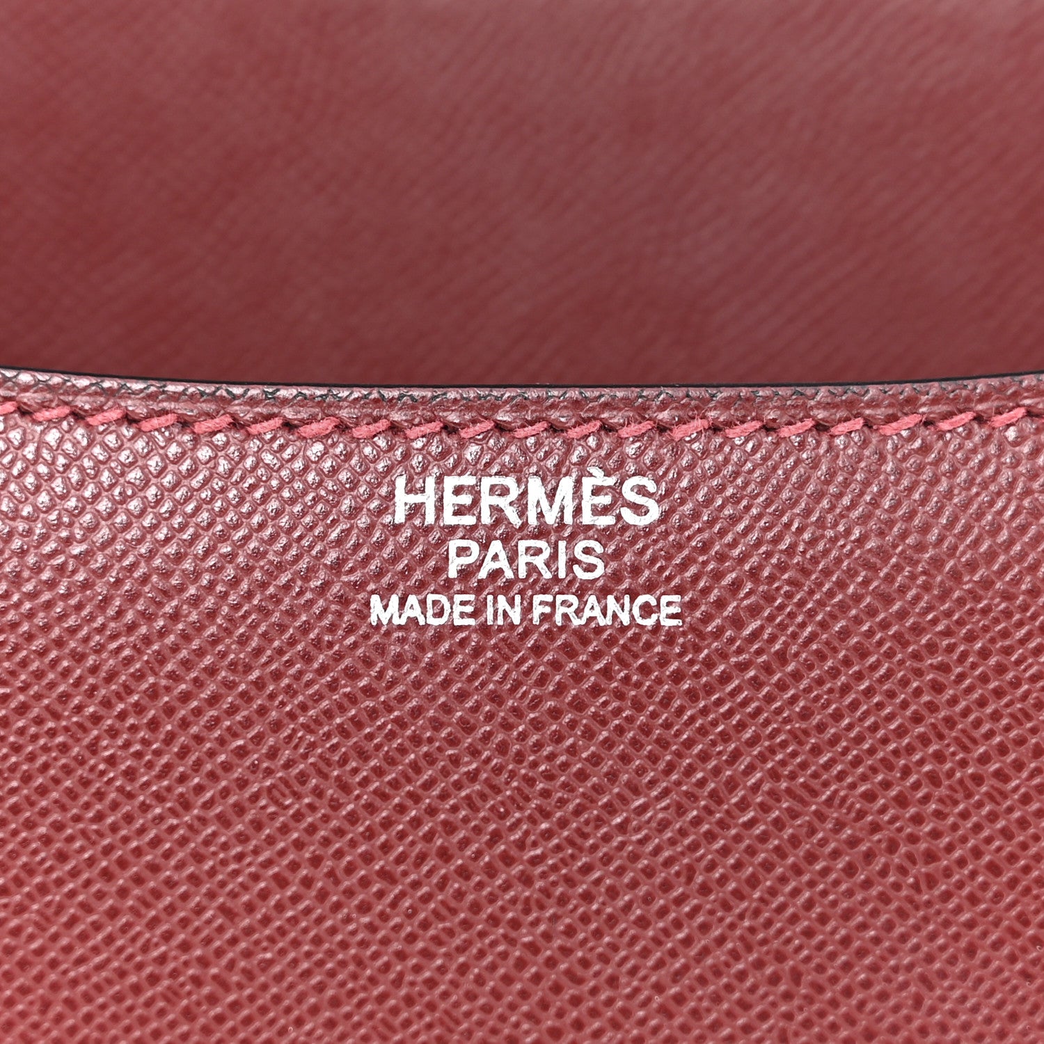 Hermes Grained Monsieur Optique Enamel Constance 24 Rouge H 6 of 13