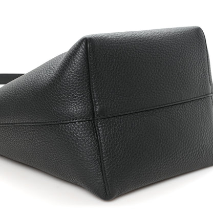 The Row Grained Calfskin Medium N/S Park Tote Black 8 of 9