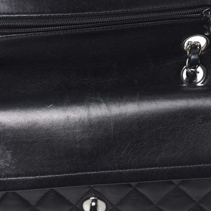 Chanel Lambskin Quilted Small Double Flap Black 12 of 13