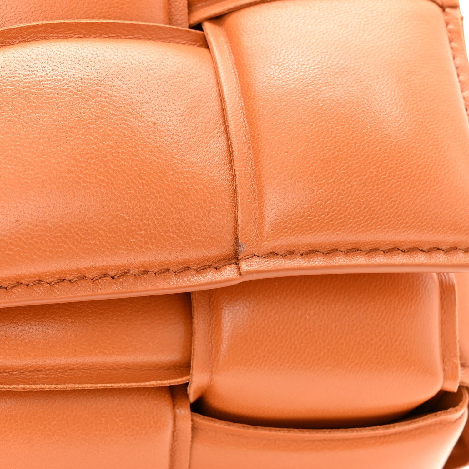 Bottega Veneta Nappa Maxi Intreccio Padded Cassette Crossbody Bag Caramel 11 of 11