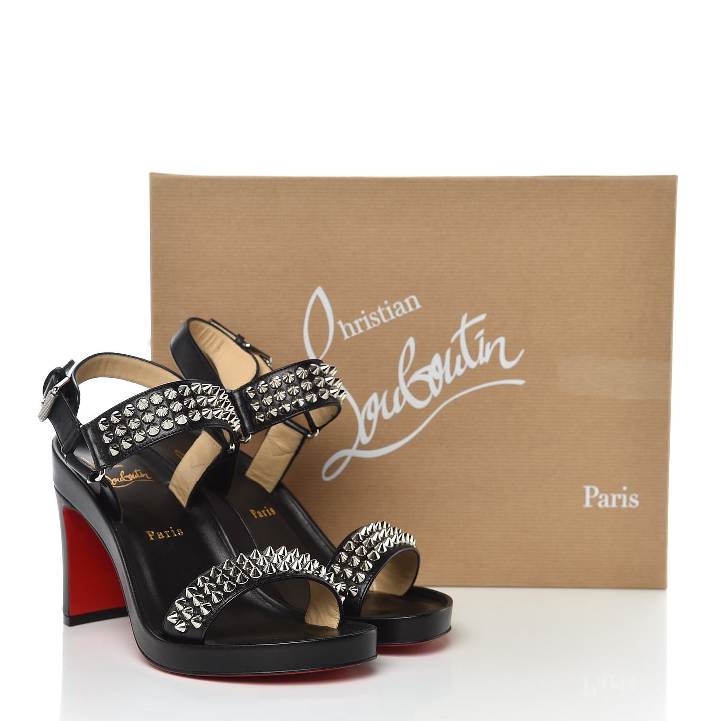 Nappa Spike Bikool 85 Sandals 36 Black