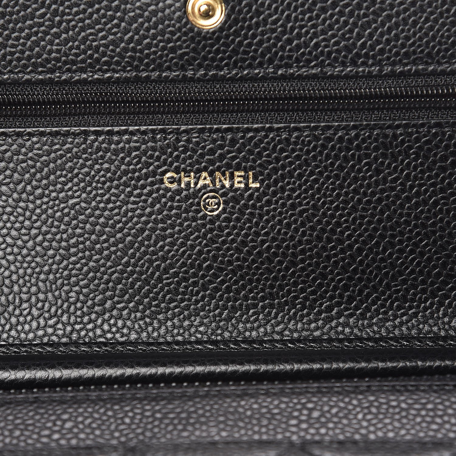 Chanel Caviar Quilted Wallet On Chain WOC Black 8 of 11