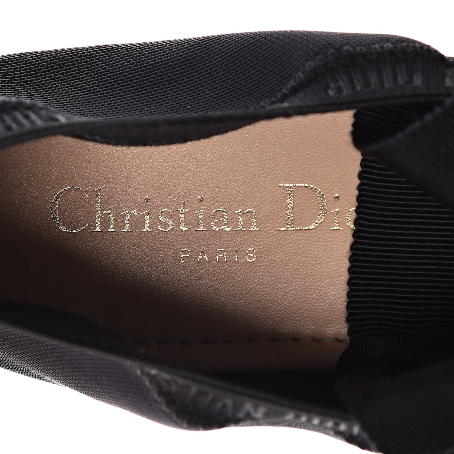 Christian Dior Micro Mesh Academy Lace-Up Ballerina Flats 39 Black 7 of 8