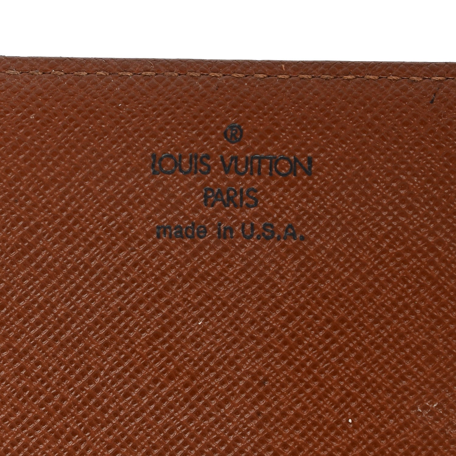 Louis Vuitton Monogram Simple Checkbook Holder Wallet Cover 6 of 11
