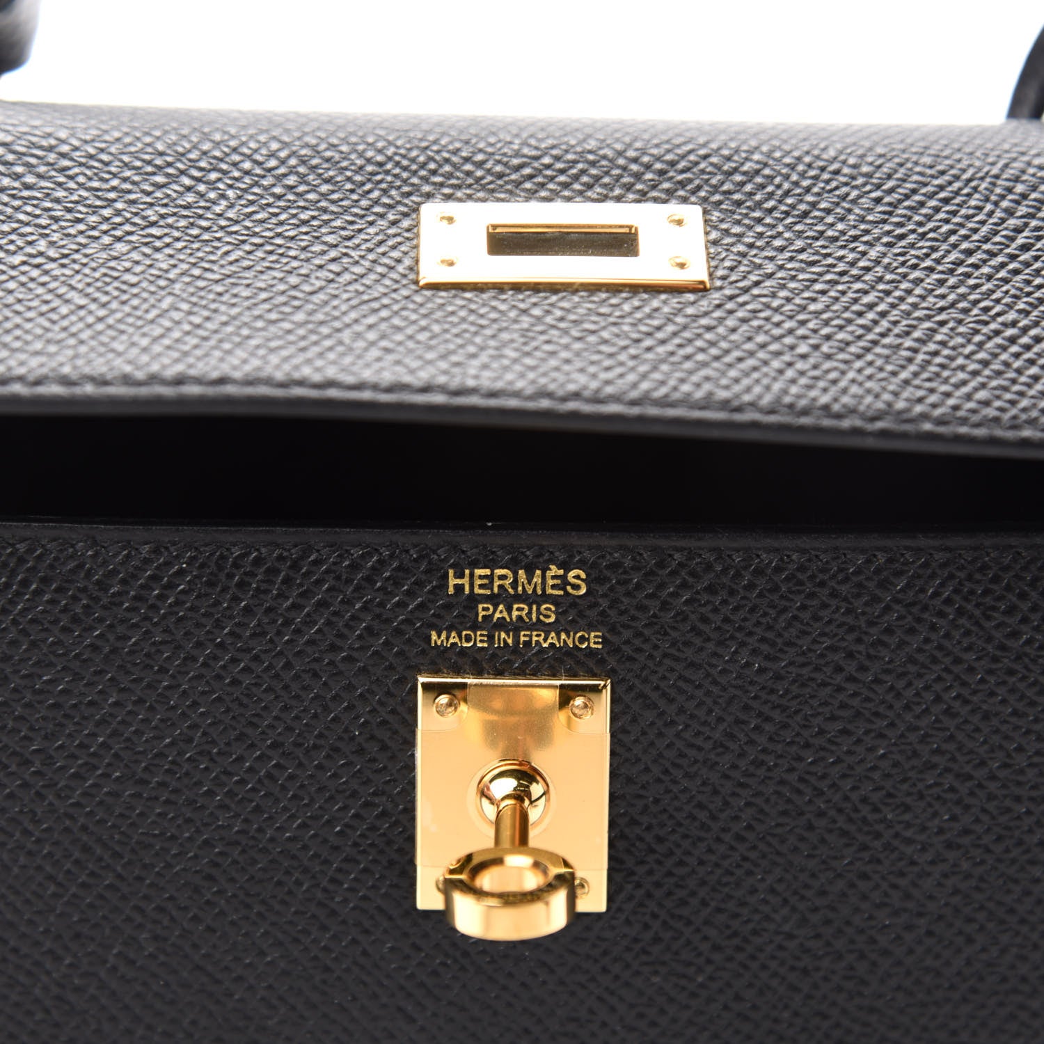 Hermes Epsom Kelly Sellier 25 Black 11 of 14