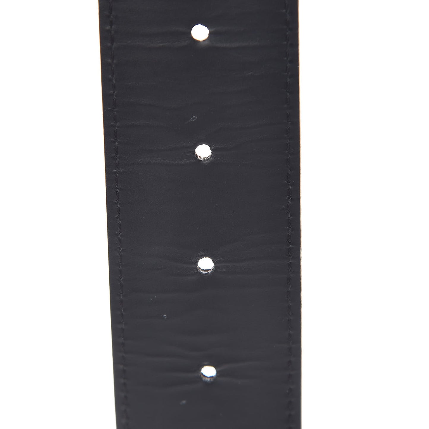 Calfskin Monogram 40mm LV Initiales Reversible Belt 85 34 Black