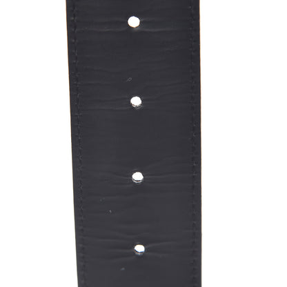 Louis Vuitton Calfskin Monogram 40mm LV Initiales Reversible Belt 85 34 Black 6 of 10