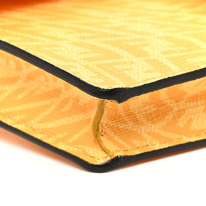 Fendi X SARAH COLEMAN Glazed Fabric Enamel Small FF Vertigo Baguette Belt Pouch Mimosa 9 of 14