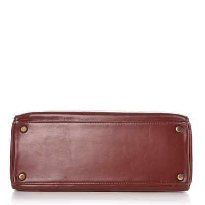 Hermes Box Kelly Retourne 28 Rouge H 6 of 37