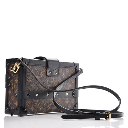 Louis Vuitton Monogram Petite Malle Black 4 of 19