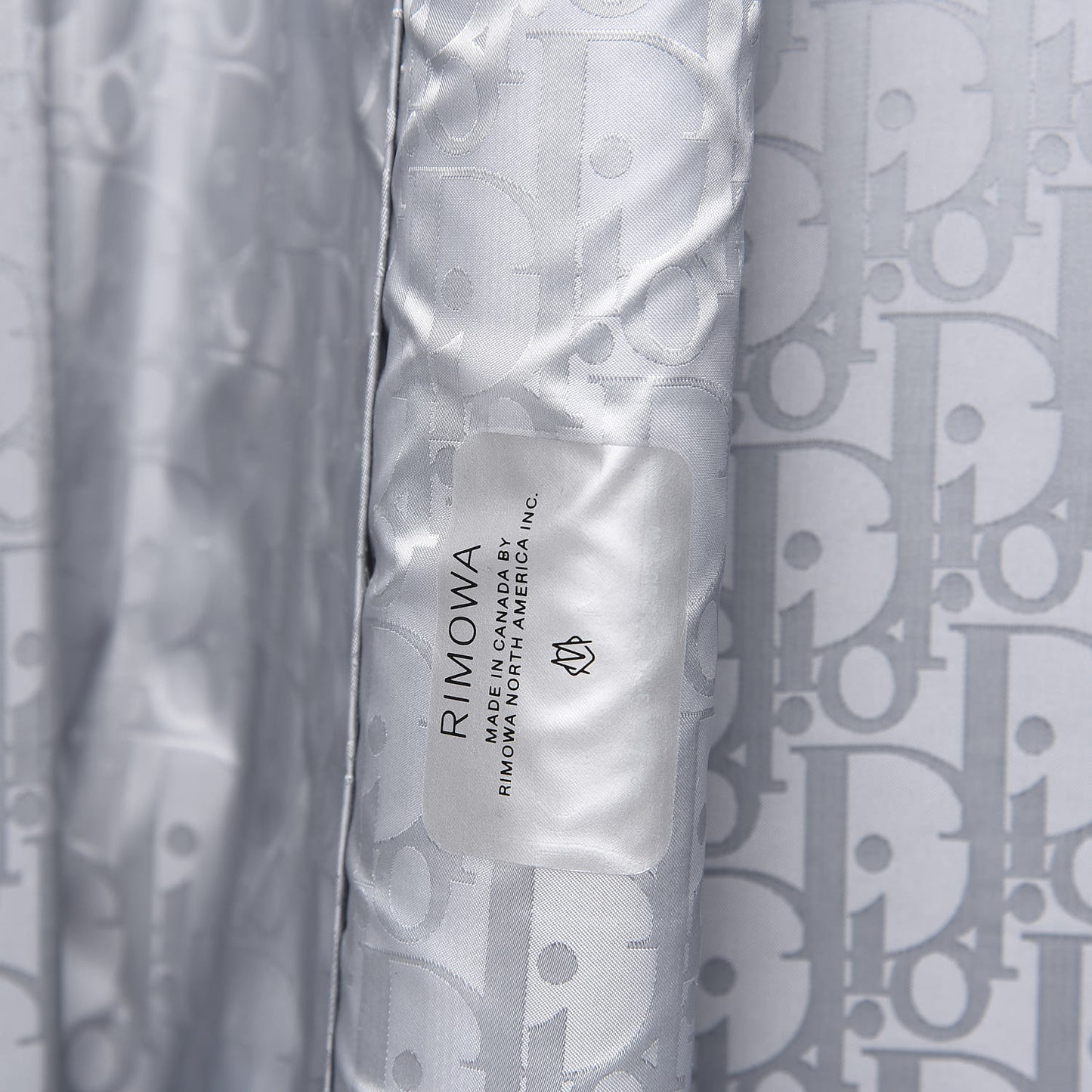 X RIMOWA Aluminum Gradient Cabin Luggage Blue Multi