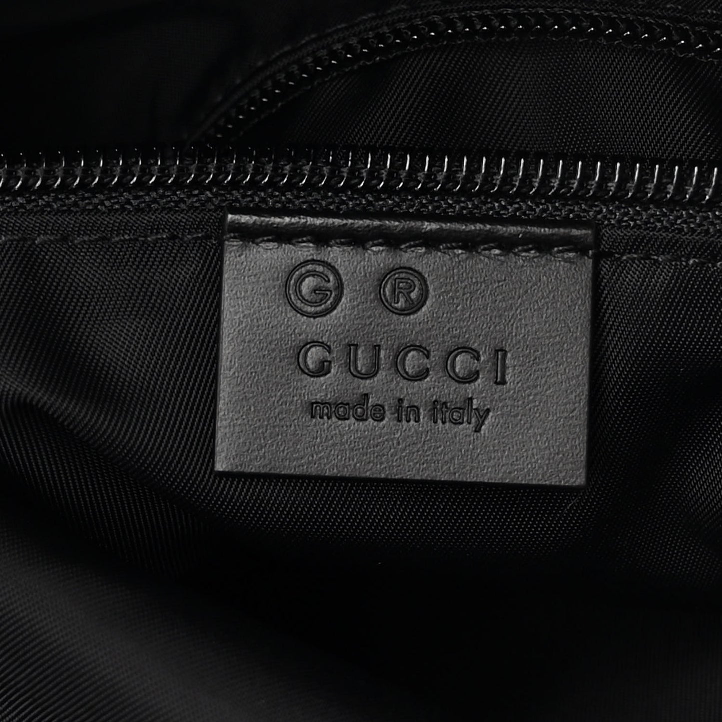 Techno Canvas Web Single Buckle Backpack Black