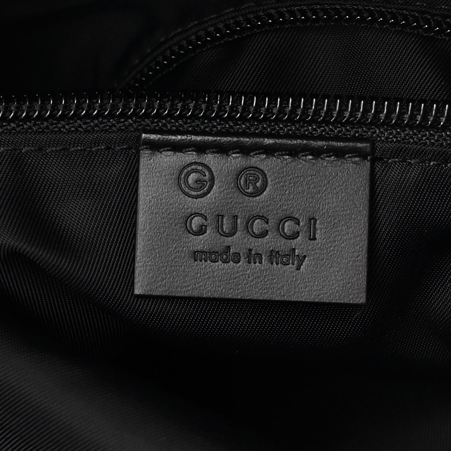 Gucci Techno Canvas Web Single Buckle Backpack Black 7 of 11