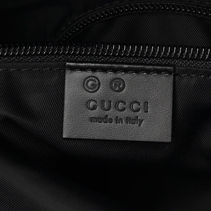 Gucci Techno Canvas Web Single Buckle Backpack Black 7 of 11
