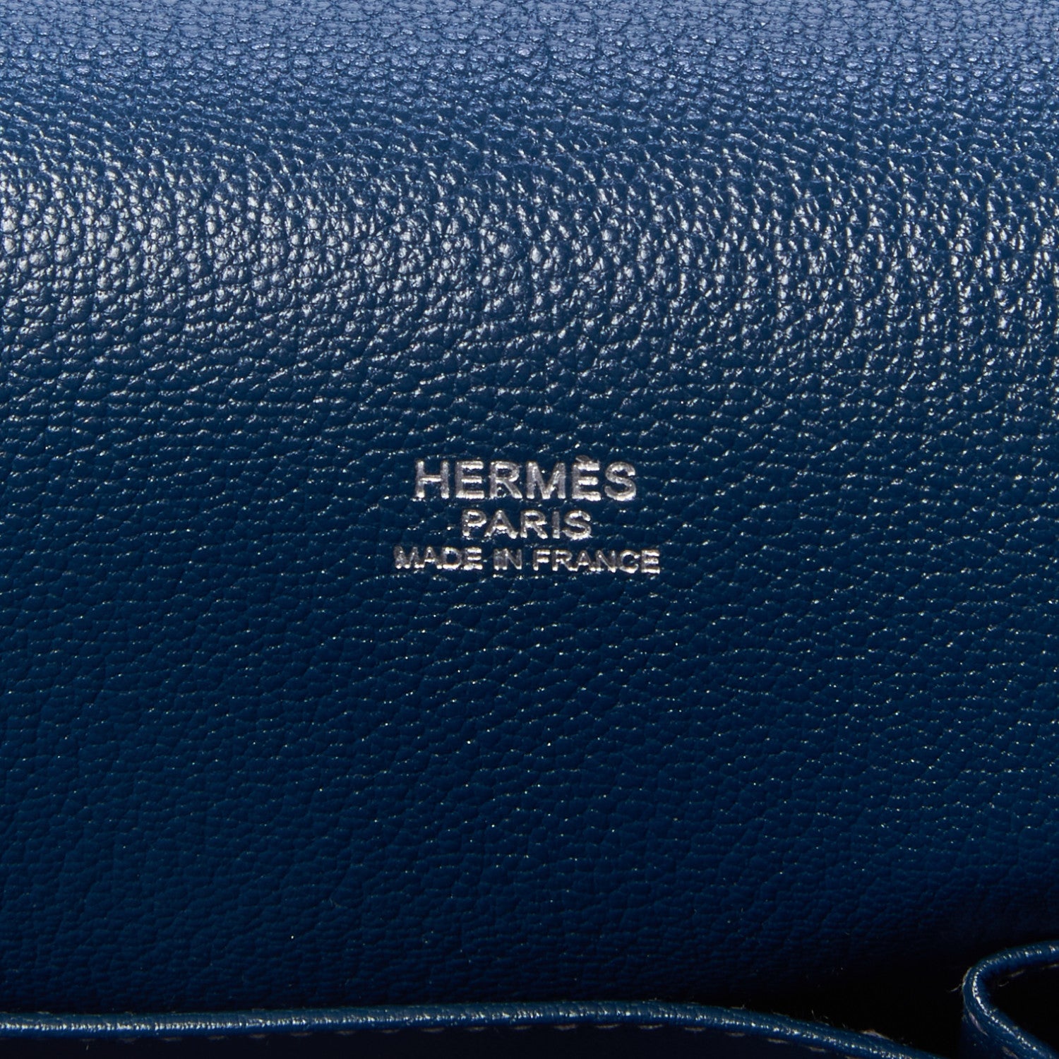 Hermes Taurillon Clemence Jypsiere 34 Bleu de Prusse 8 of 15
