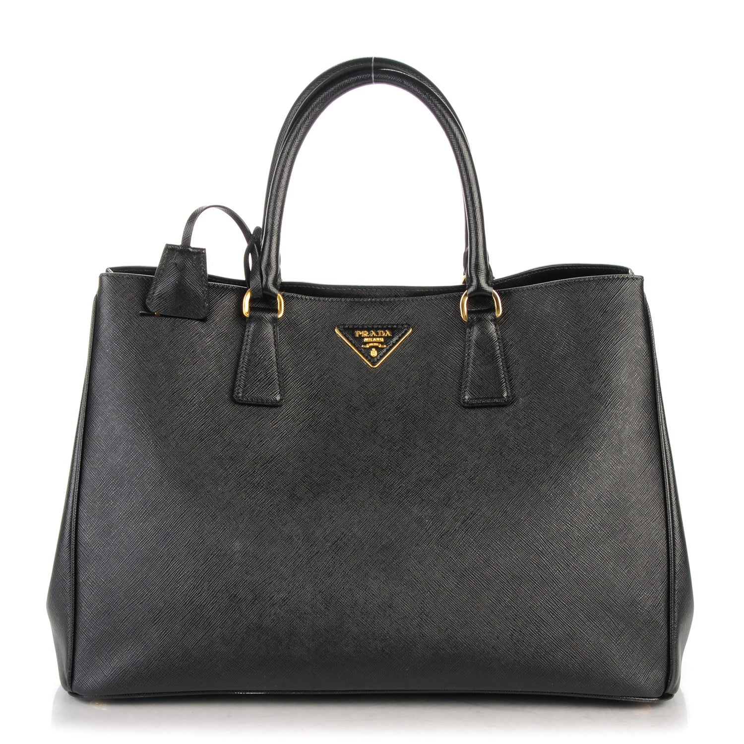 Prada Saffiano Lux Large Tote Nero Black 1 of 9