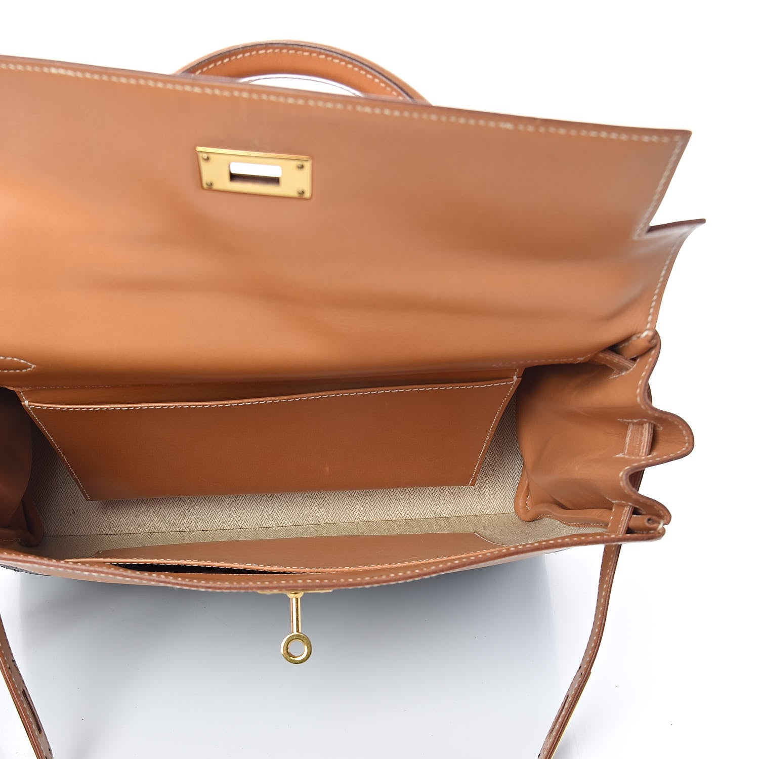 Hermes Vache Natural Amazonia Kelly Retourne 32 7 of 29