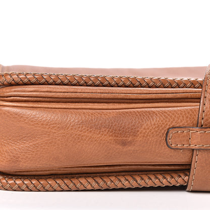 Gucci Grained Calfskin Medium Marrakech Flap Messenger Bag Brown 10 of 12