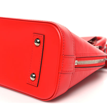 Louis Vuitton Epi Alma BB Coquelicot 9 of 9