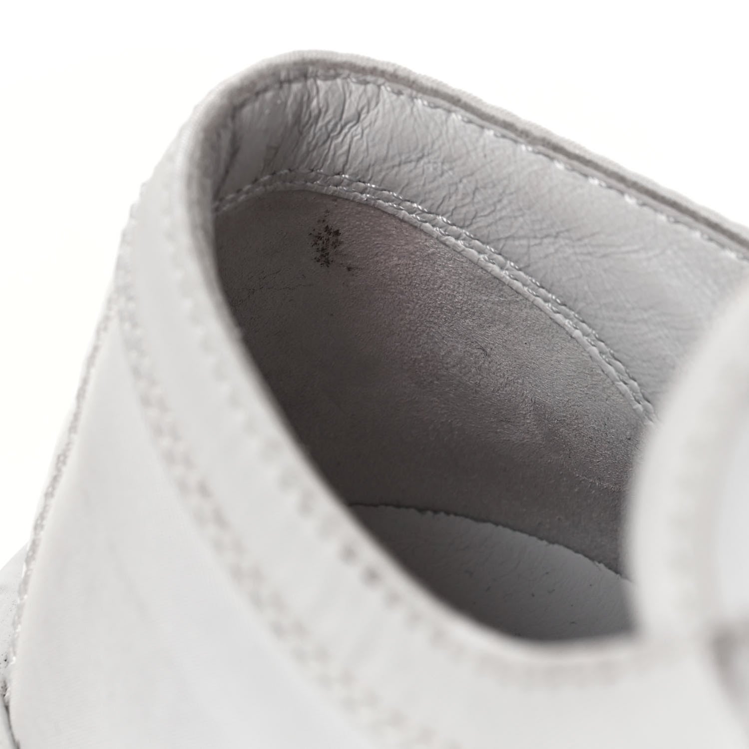 Prada Re-Nylon Gabardine Triangle Logo Double Wheel 50mm Sneakers 38.5 White 8 of 8