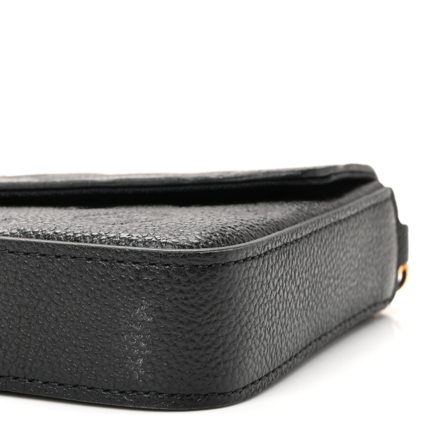 Louis Vuitton Empreinte Pochette Felicie Chain Wallet Black 10 of 10
