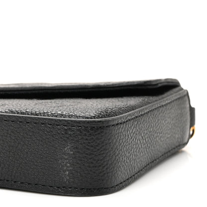 Louis Vuitton Empreinte Pochette Felicie Chain Wallet Black 10 of 10