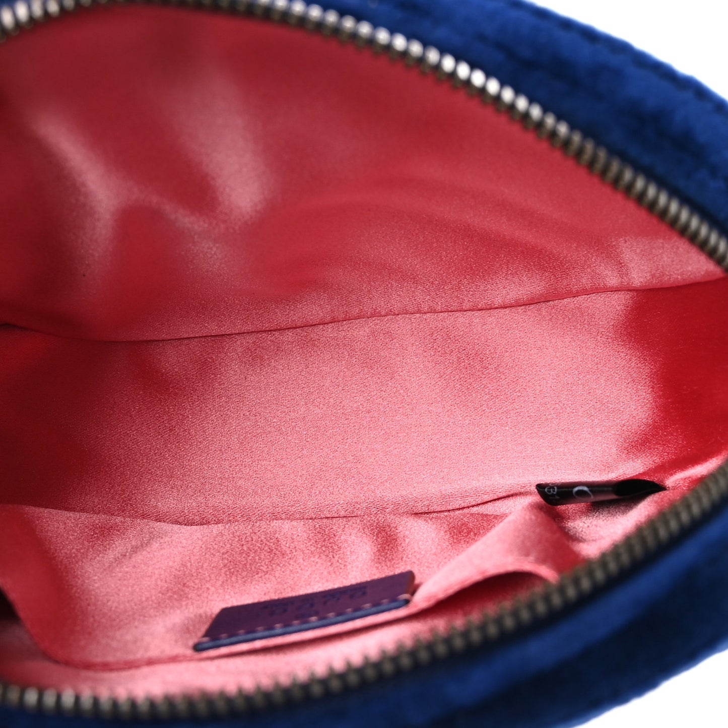 Velvet Matelasse GG Marmont Belt Bag 75 30 Cobalt Blue
